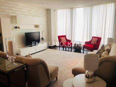 2 Bedroom Apartment for Rent in Downtown Dubai, Dubai - Fully Furnished | High Floor | Vacant