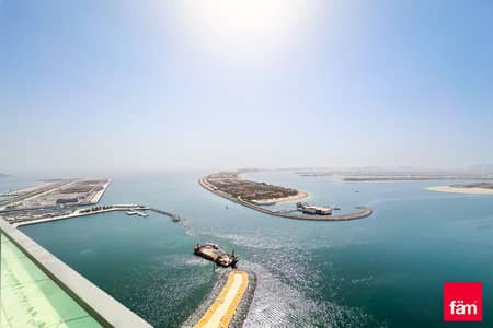 2 Bedroom Flat for Rent in Dubai Harbour, Dubai - Luxury 2Br | High Floor | Full Palm Views