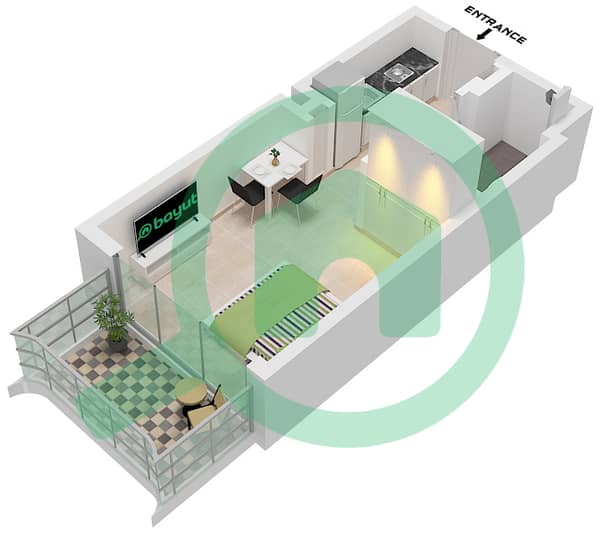 Type 1B Unit 4 Floor 2