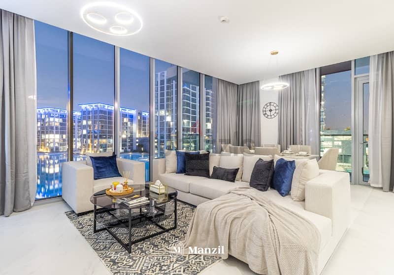 3BR + Maid | District One | Burj View