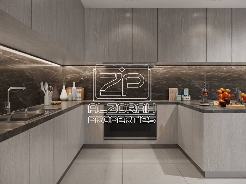 4 Kitchen - Interior Render - Hayyan - Alef Group. jpg