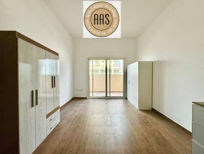 Wooden Floor Stunning Layout Studio Apartment with Balcony and 2Wardrobe  available