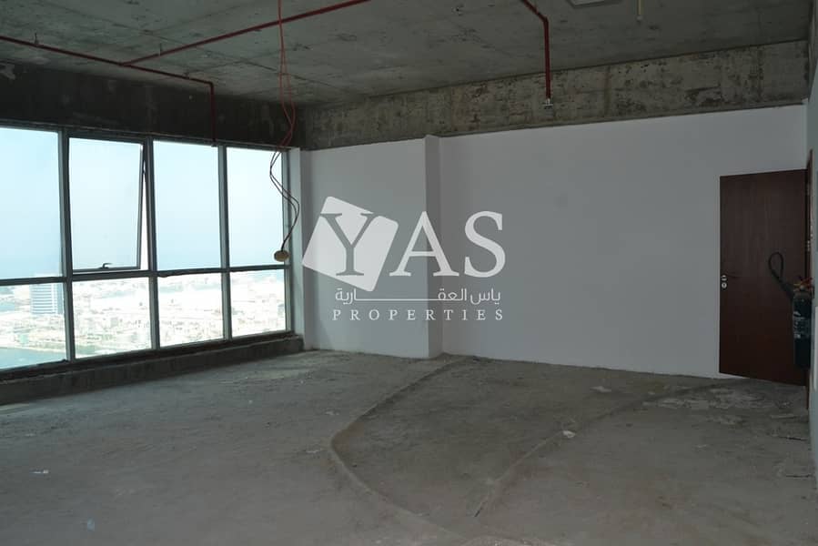 5 Full Floor|  Shell & Core Office | Rent in Julphar Tower