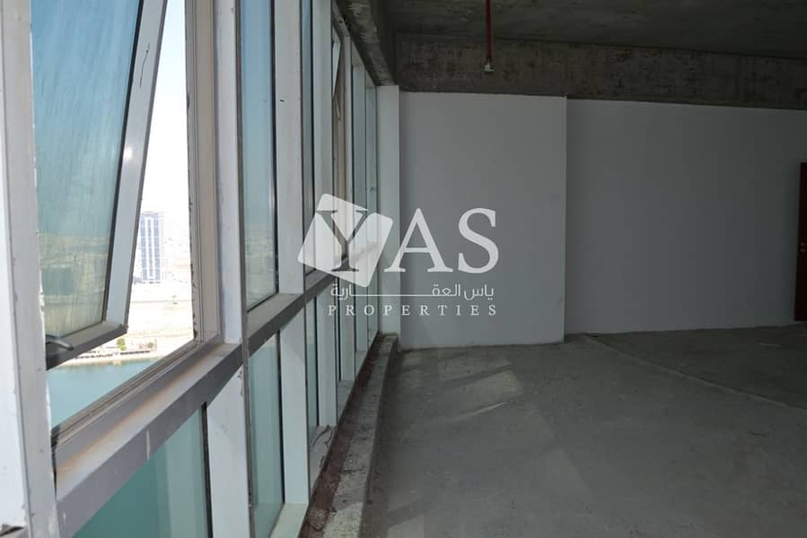 7 Full Floor|  Shell & Core Office | Rent in Julphar Tower