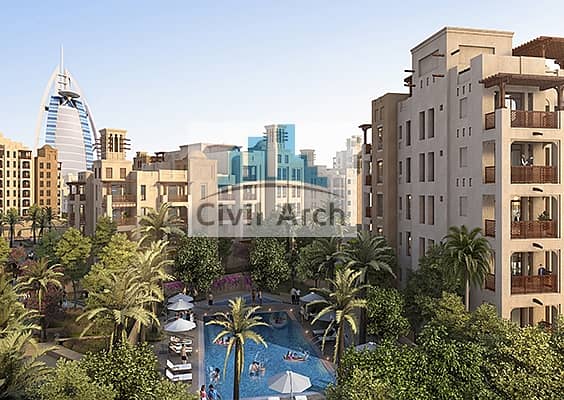 10 NEXT TO BURJ  AL ARAB !! PREMIUM QUALITY 1/BR