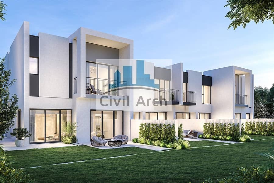 3 Lovely 4br Villa+3 yr Post Handover Plan+Lowest price