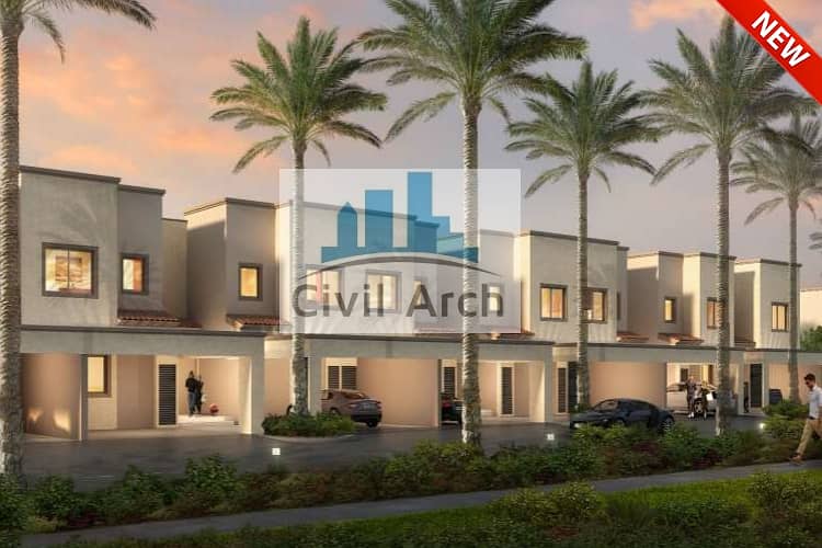 6 Lovely 4br Villa+3 yr Post Handover Plan+Lowest price