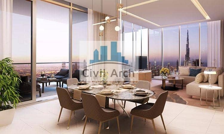 3 World class 2br Duplex+Fully furnished+3yrPAYMENT