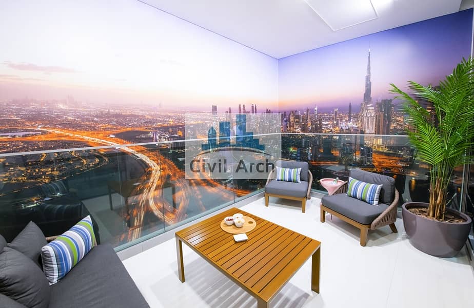 4 30% to get Keys+3 to 7 years pay DUPLEX 2BR STUNNING APT OF DUBAI SLS