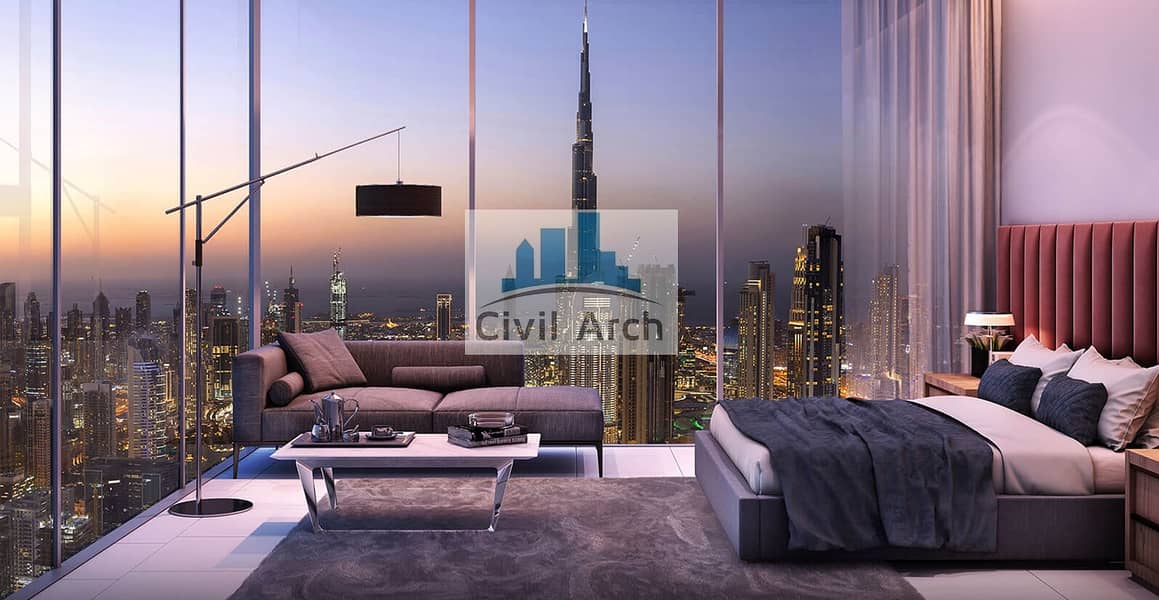 13 30% to get Keys+3 to 7 years pay DUPLEX 2BR STUNNING APT OF DUBAI SLS