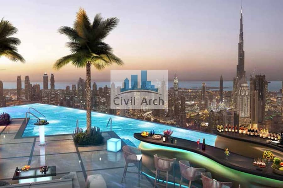 14 30% to get Keys+3 to 7 years pay DUPLEX 2BR STUNNING APT OF DUBAI SLS