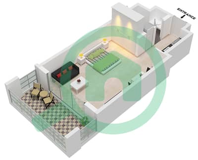 1WOOD Residence - 单身公寓类型J戶型图