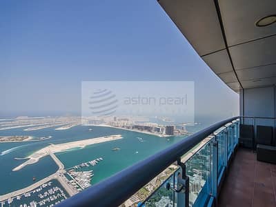 3 Bedroom Flat for Sale in Dubai Marina, Dubai - 3BR + Maids Duplex with Amazing Sea View 3 Bedroom Flat for Sale in Dubai Marina, Dubai - 3BR + Maids Duplex with Amazing Sea View