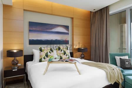Studio for Rent in Downtown Dubai, Dubai - Maison Privee - Dazzling Studio in Address Dubai Mall w/ Burj Vws