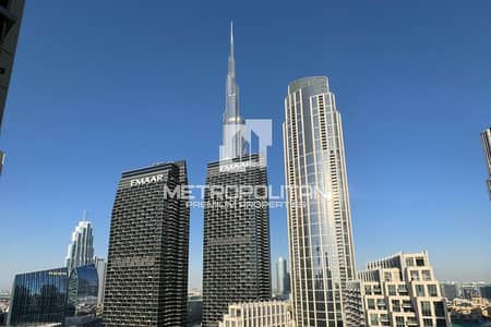 2 Bedroom Apartment for Sale in Downtown Dubai, Dubai - Burj Khalifa View | High Floor | Vacant