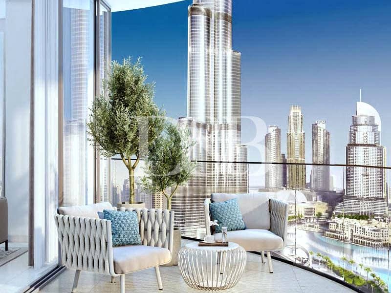 2 Burj and Fountain View | Next to Dubai Mall