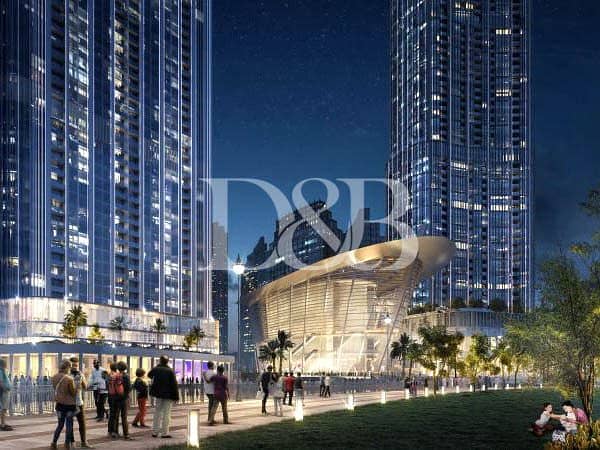 3 Burj and Fountain View | Next to Dubai Mall