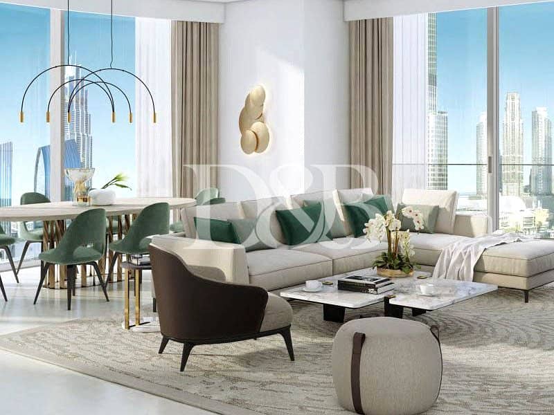 5 Burj and Fountain View | Next to Dubai Mall