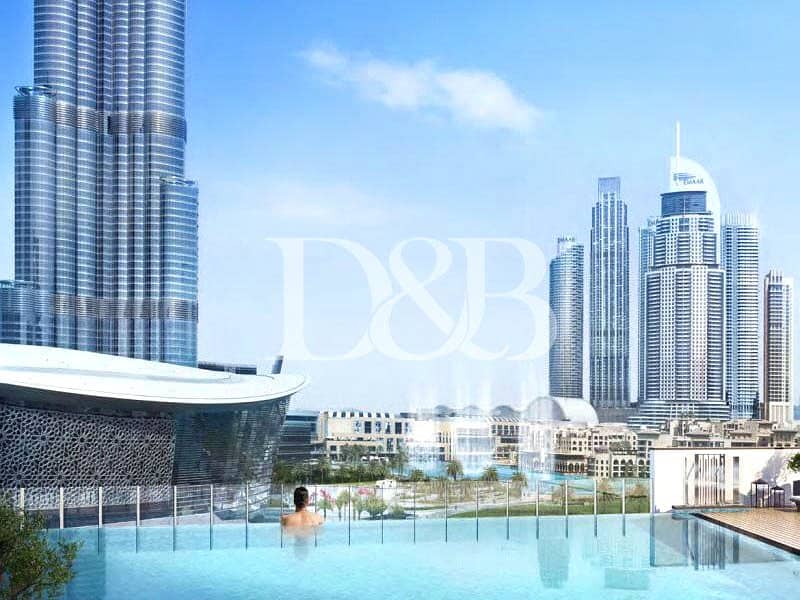 7 Burj and Fountain View | Next to Dubai Mall