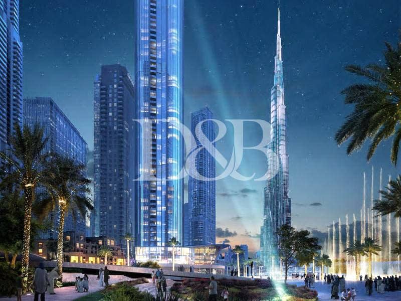 8 Burj and Fountain View | Next to Dubai Mall