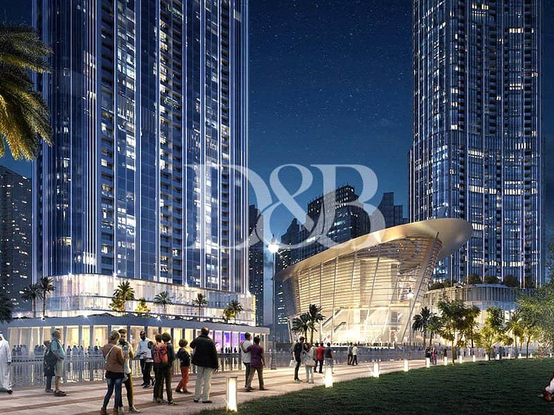9 Burj and Fountain View | Next to Dubai Mall