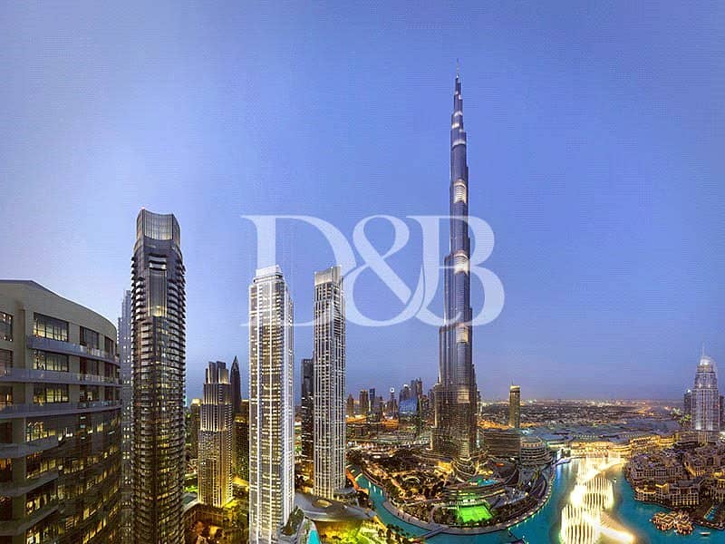 10 Burj and Fountain View | Next to Dubai Mall