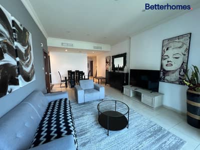 1 Bedroom Apartment for Rent in Dubai Marina, Dubai - 1 Bedroom Hall with Study Spacious | Managed