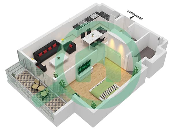 Type 1 / Unit 1 Floor 2-19