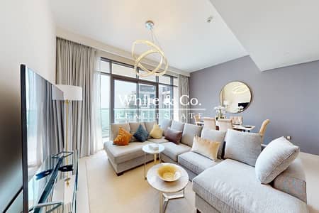 2 Bedroom Flat for Rent in Dubai Creek Harbour, Dubai - Furnished | Available | Pool and Sea View