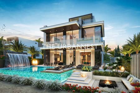 6 Bedroom Villa for Sale in DAMAC Lagoons, Dubai - LV-55E - 6 BED - VILLA BACK. jpg