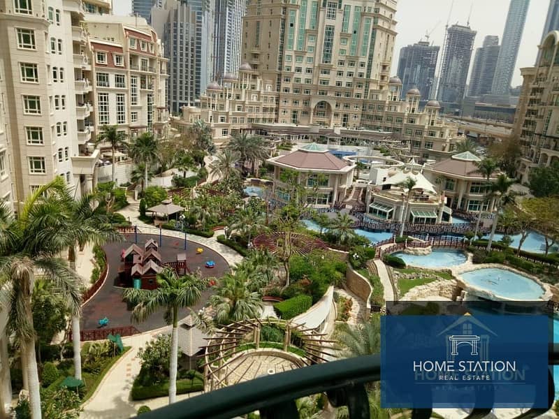 20 3+ Maids, Burj Khalifa, Garden and Pool View Balcony