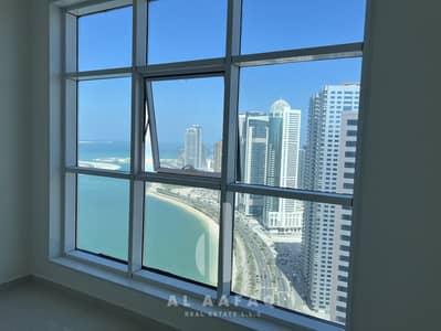 1 Bedroom Flat for Rent in Al Mamzar, Sharjah - Brand New 1bhk | Master Bedroom | Corniche View | Chiller Free | Close To Dubai Border