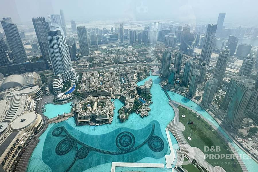 位于迪拜市中心，哈利法塔 2 卧室的公寓 7500000 AED - 9288790