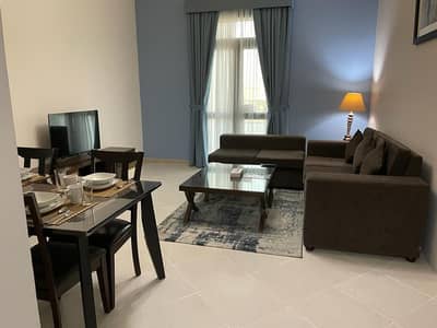 迪拜湾， 迪拜 3 卧室公寓待租 - Living Room. jpg