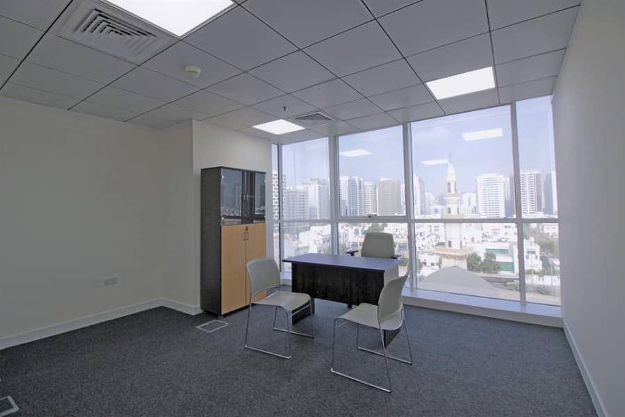 Fully Furnished New Business Center in Town! Office Space suitable to your needs! Rent Now!!