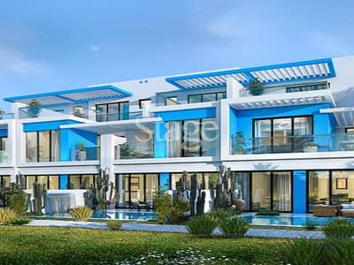 5 Bedroom Townhouse for Sale in DAMAC Lagoons, Dubai - Near to Park | Resale 5 BR + Maids | Handover 2024