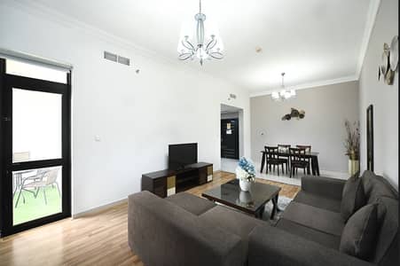 فلیٹ 1 غرفة نوم للايجار في بر دبي، دبي - 1 BHK Living Room. JPG