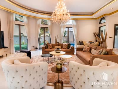 5 Bedroom Villa for Sale in Palm Jumeirah, Dubai - Fully Furnished | French Riviera | Signature