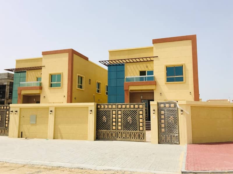 Brand New villa for sale in ajman - UAE , two floors