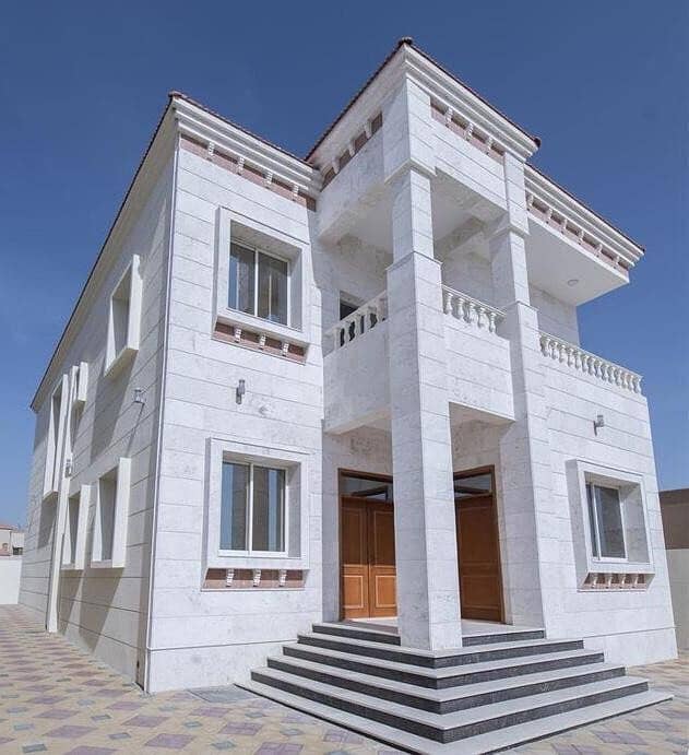 One of the best finishes Arab Villa Modern Corner best site currently Ajman al rawdha