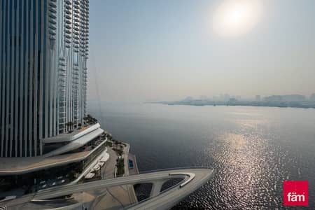 1 Bedroom Flat for Rent in Dubai Creek Harbour, Dubai - Branded | Burj & Canal View | Available 31 August
