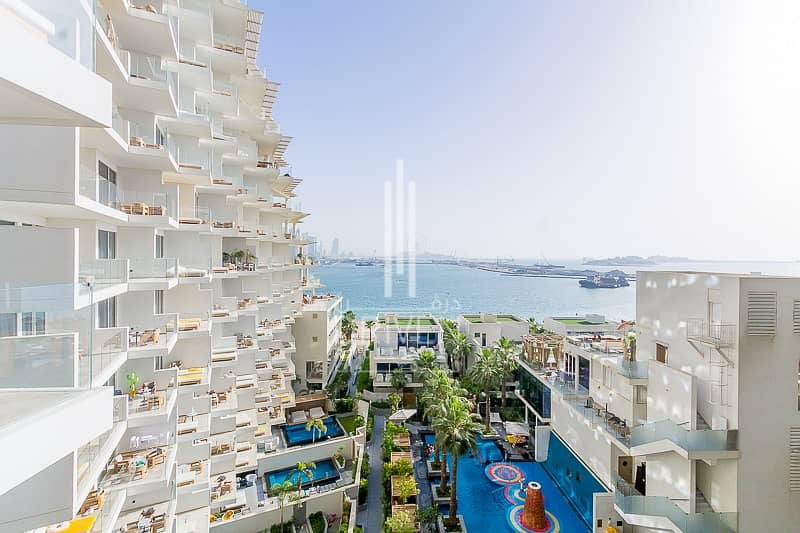 4 Full Sea and Dubai Eye Views | 2 BR Apt.