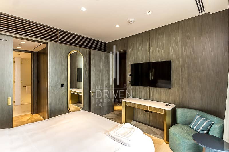 7 Full Sea and Dubai Eye Views | 2 BR Apt.