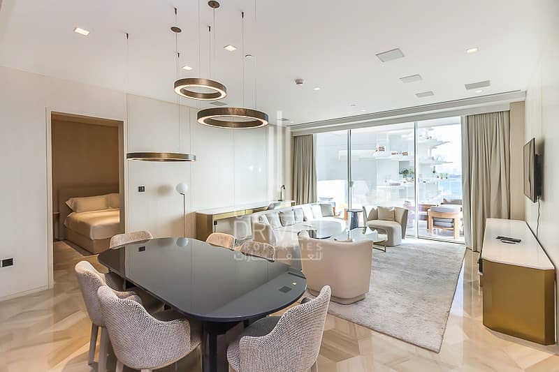 9 Full Sea and Dubai Eye Views | 2 BR Apt.
