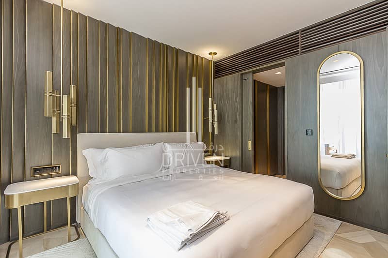 10 Full Sea and Dubai Eye Views | 2 BR Apt.