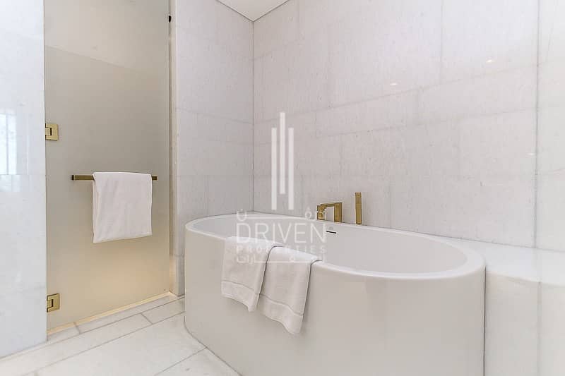 13 Full Sea and Dubai Eye Views | 2 BR Apt.
