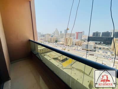 Spacious Studio with Balcony in Nuaimiya Tower C, Ajman - AED 22,000/year (4 Cheques)