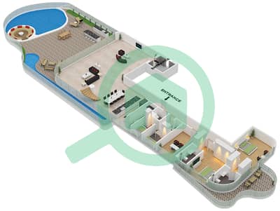 One Crescent - 5 Bedroom Villa Type SKY VILLA FLOOR 2,4,6 Floor plan