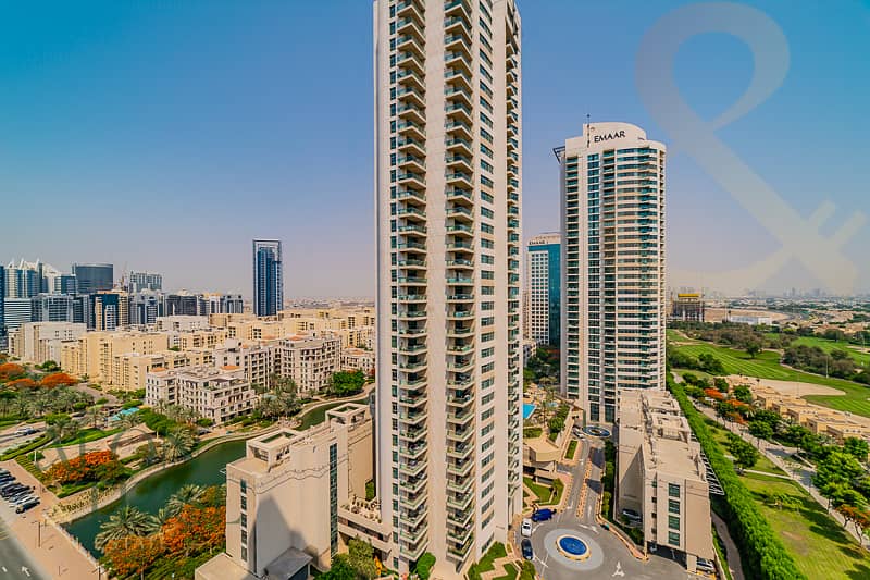 Квартира в Вьюз，Гольф Тауэр，Гольф Тауэр 3, 3 cпальни, 260000 AED - 9354567