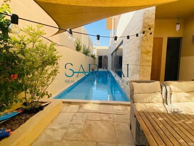 5 Bedroom Villa for Sale in Al Raha Gardens, Abu Dhabi - Single Row | Own Garden/Pool | Unfurnished